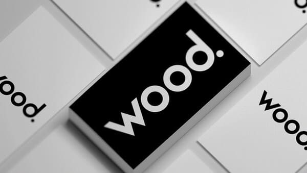 Wood group logo su tastiera